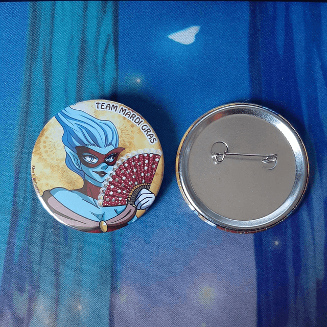 Team Mardi Gras – Badge