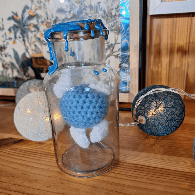 Fiole de fée - Bleue PROTOTYPE